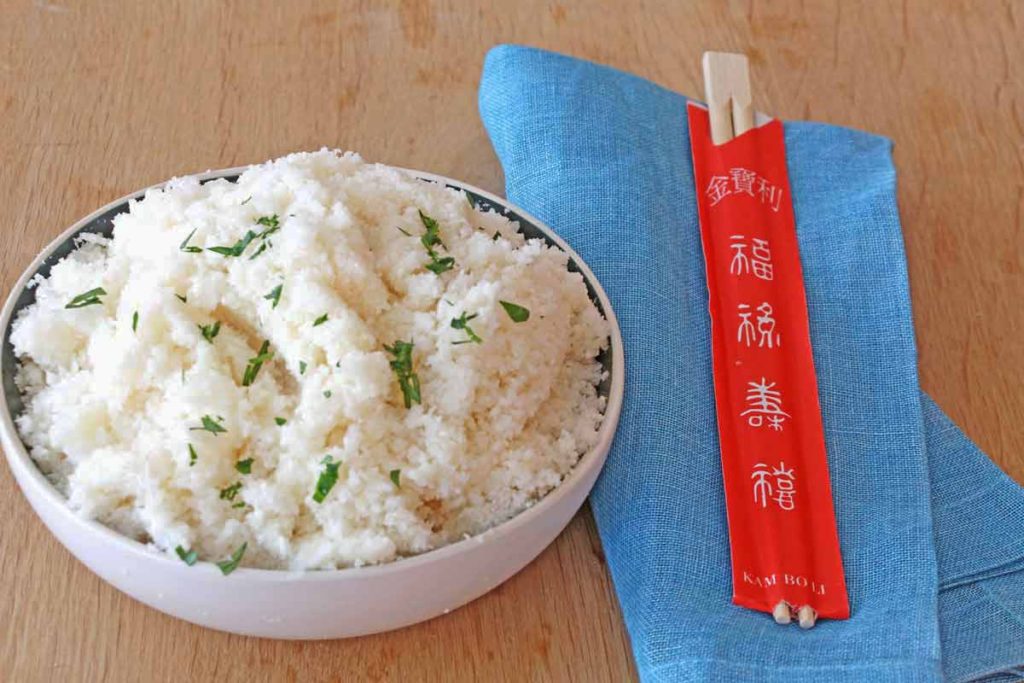 How to make cauliflower rice