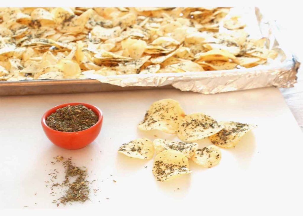 Herb de Provence Potato Chips Recipe