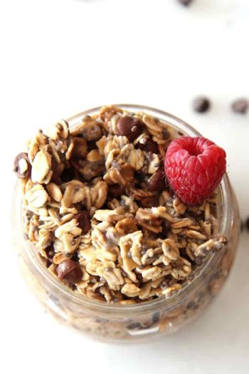 Wake up to the breakfast made by your refrigerator. Serving you coffee and breakfast in one. Chocolate Espresso Overnight Oats Recipe . ChopHappy.com