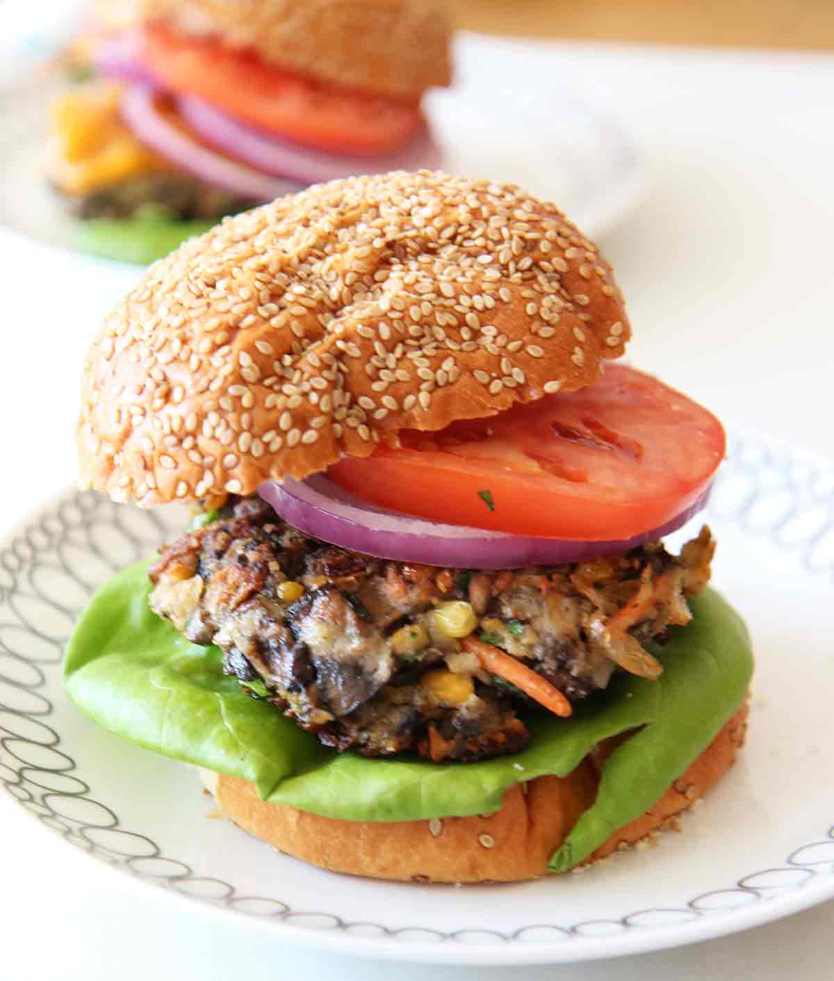 I Can't Believe It's a Veggie Burger (10 minute recipe) - Chop Happy