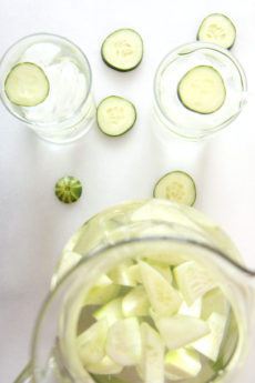 How To Make Homemade Cucumber Vodka. It is so easy to make and much smoother then store bought brands. ChopHappy.com.