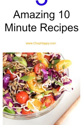 3 Amazing 10 Minute Meals #pasta #simplerecipes