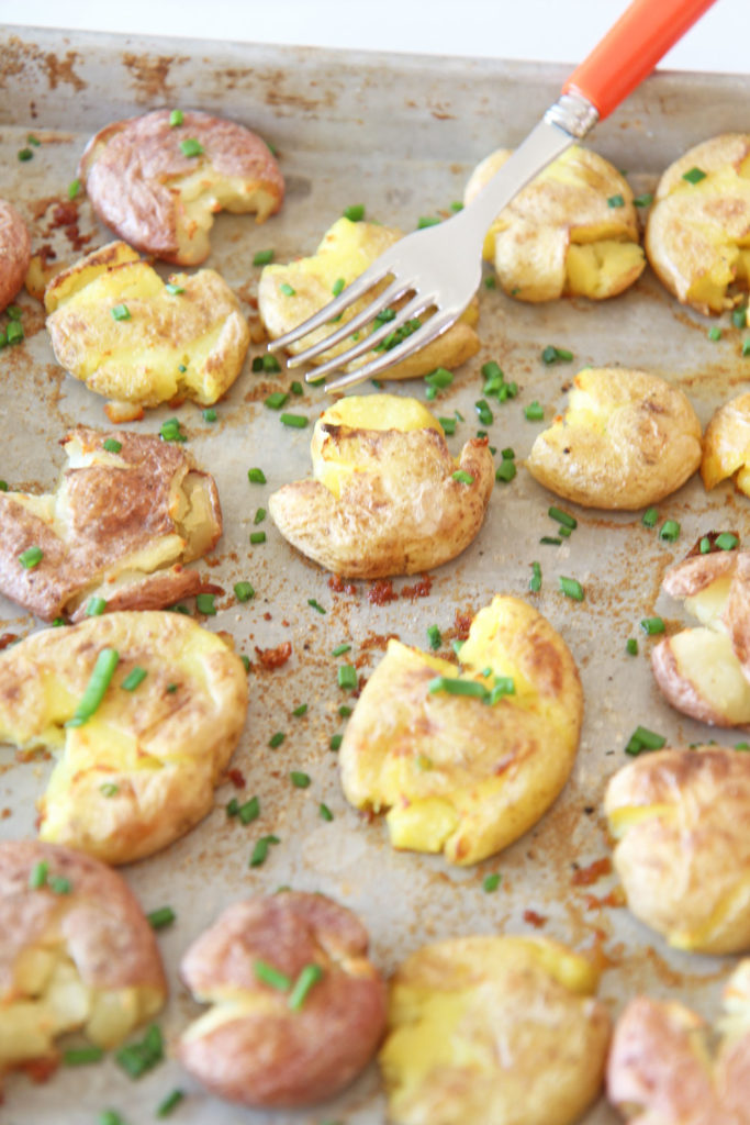 How To Make The Best Crispy Potatoes In The Oven - Chop Happy