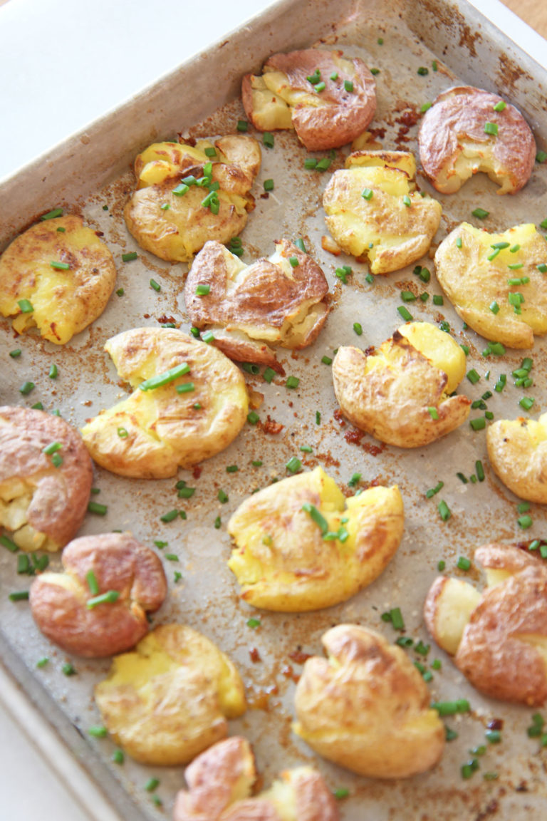 How To Make The Best Crispy Potatoes In The Oven - Chop Happy