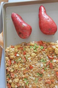 Entire Holiday Dinner on a Sheet Pan - Chop Happy