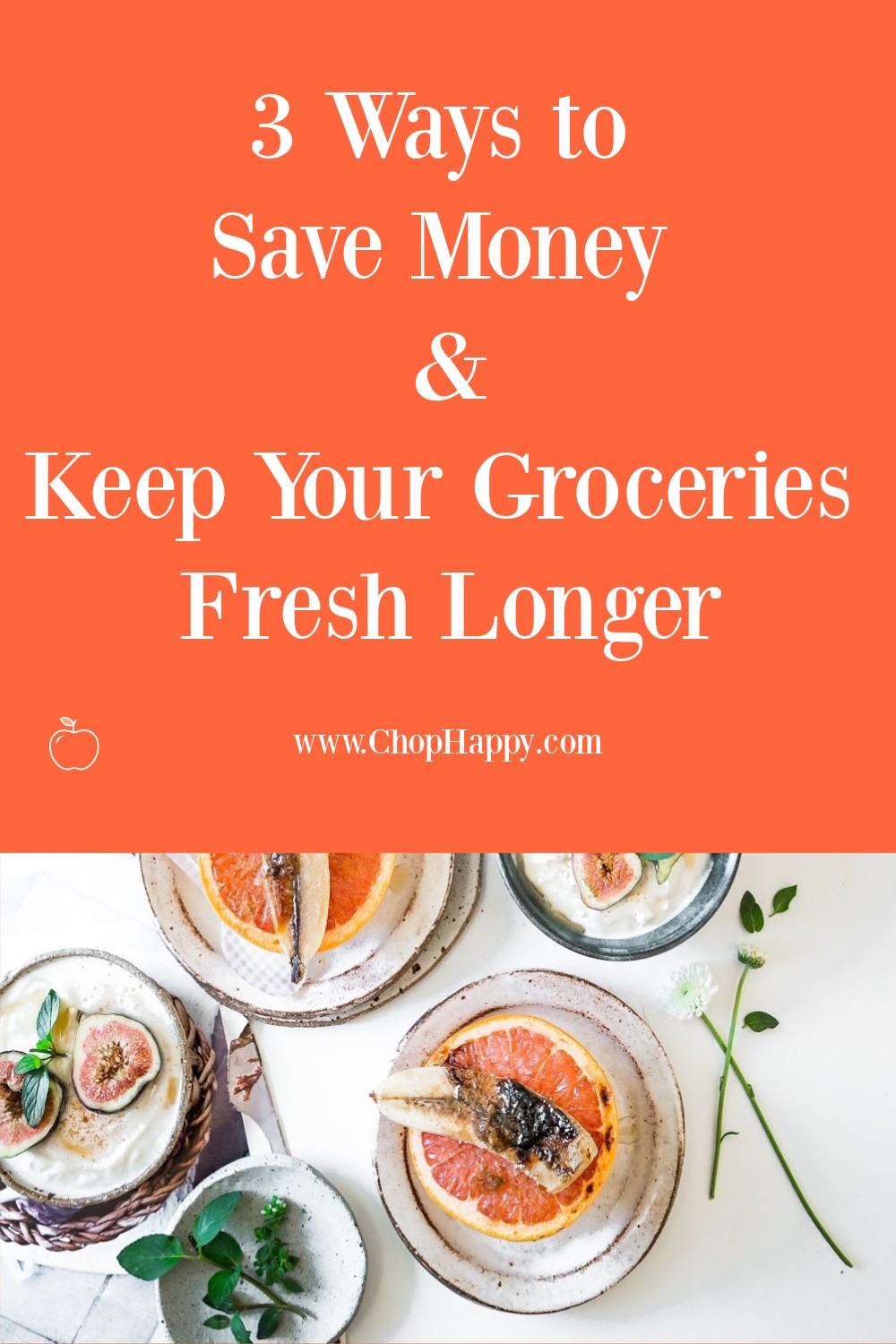 3 Ways to Save Money and Keep Your Groceries Fresh Longer. Here is 3 easy tools from Amazon that will make your veggies and meats last longer. www.ChopHappy.com #savemoney #veggies