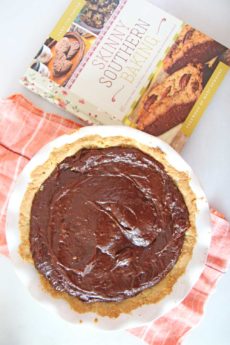 Death By Chocolate Pie (w/ Gluten Free Pie Crust) by Lara Lyn Carter. This is the best gluten free pie I have ever made. Its the easiest pie, all chocolate, and freezes easily for leftovers. Happy Gluten Baking! www.ChopHapoy.com #gluenfreebaking #glutenfreepie