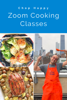 Zoom Cooking Class With Chop Happy #cookingclasses #zoomcookingclasses