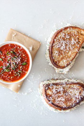 Calzone Grilled Cheese (From The Happy Sandwich Cookbook)