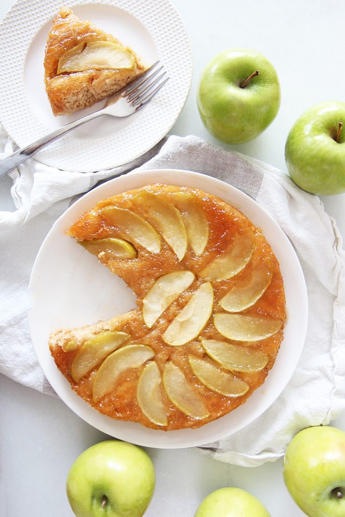 5 Ingredient Apple Honey Cake - Chop Happy