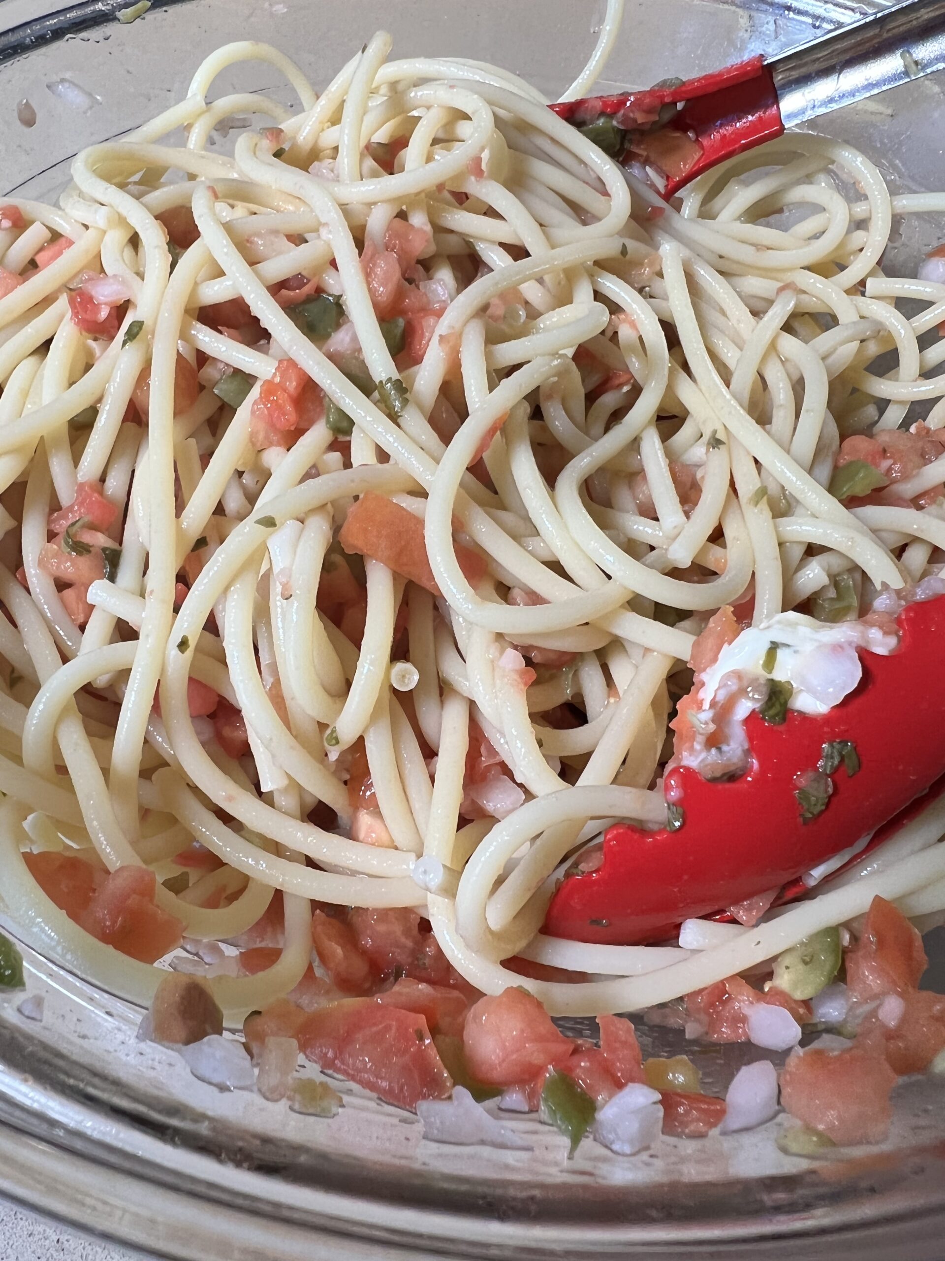 Salsa Butter Noodles Recipe