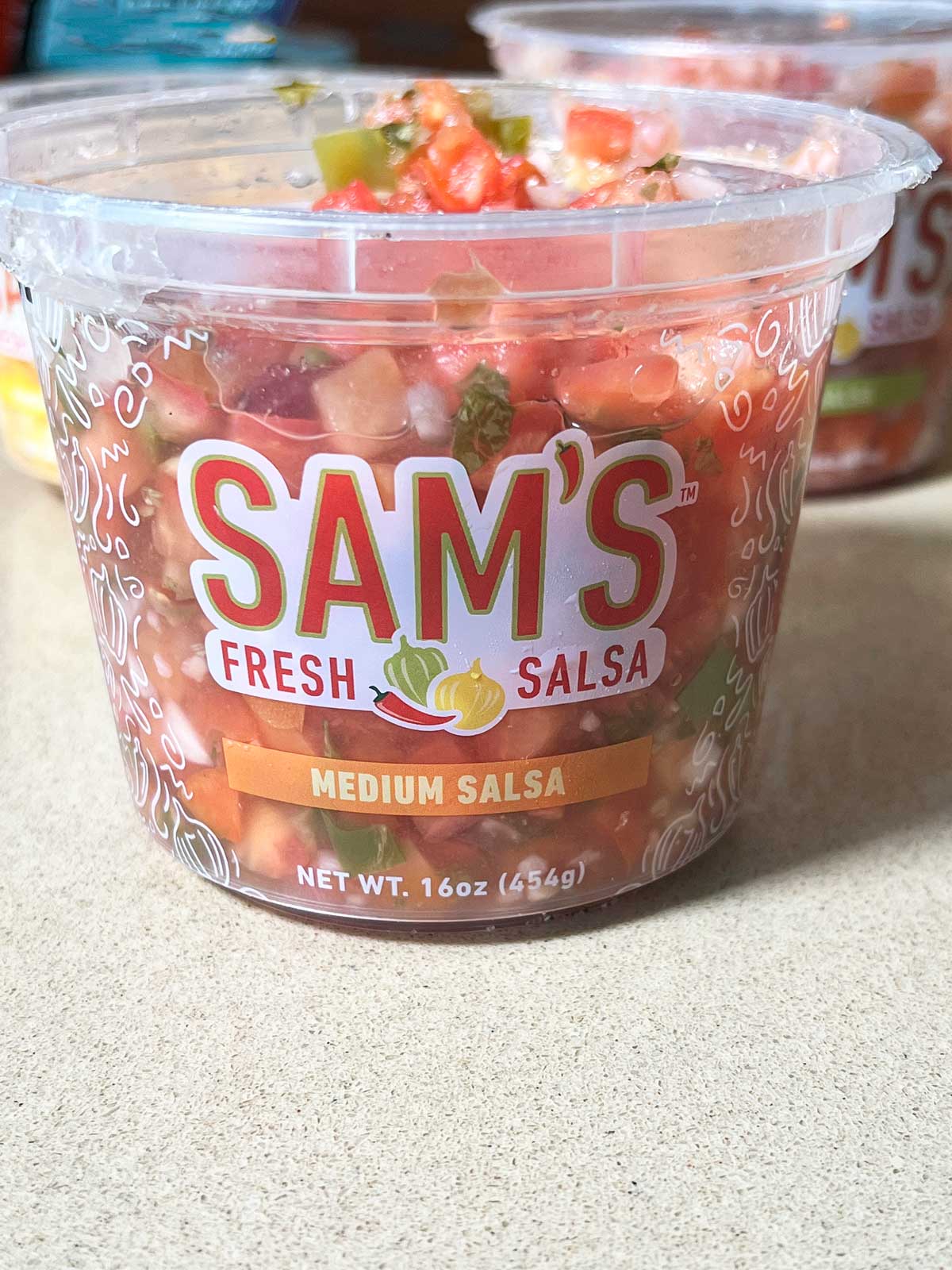 Salsa Butter Noodles Recipe. Best salsa is Sam's Salsa